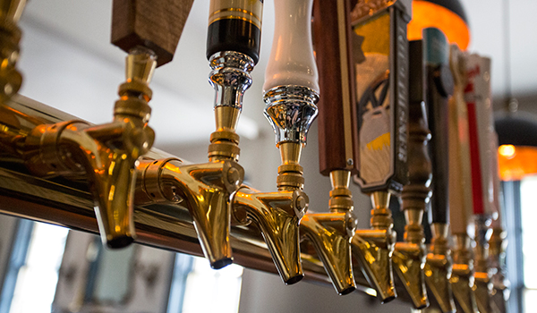 Beer Taps - The Four in Hand Taproom at the Little Inn in Bayfield, Ontario