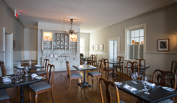 Original Dining Room - The Willow Room at the Little Inn in Bayfield, Ontario